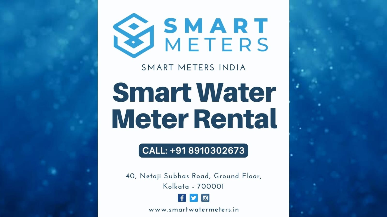 Smart Water Meter Rental in India